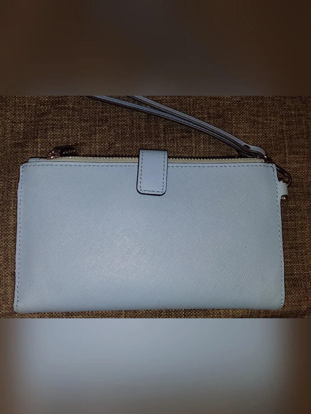 Michael Kors Light Blue Wristlet Wallet